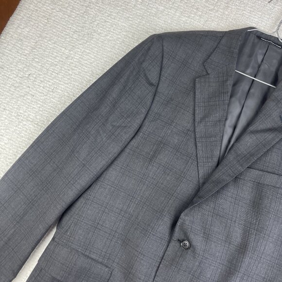 COPPLEY 1883 44W 38T Dark Grey Wool S-100 Sport Coat Blazer Canada Made - Picture 3 of 16